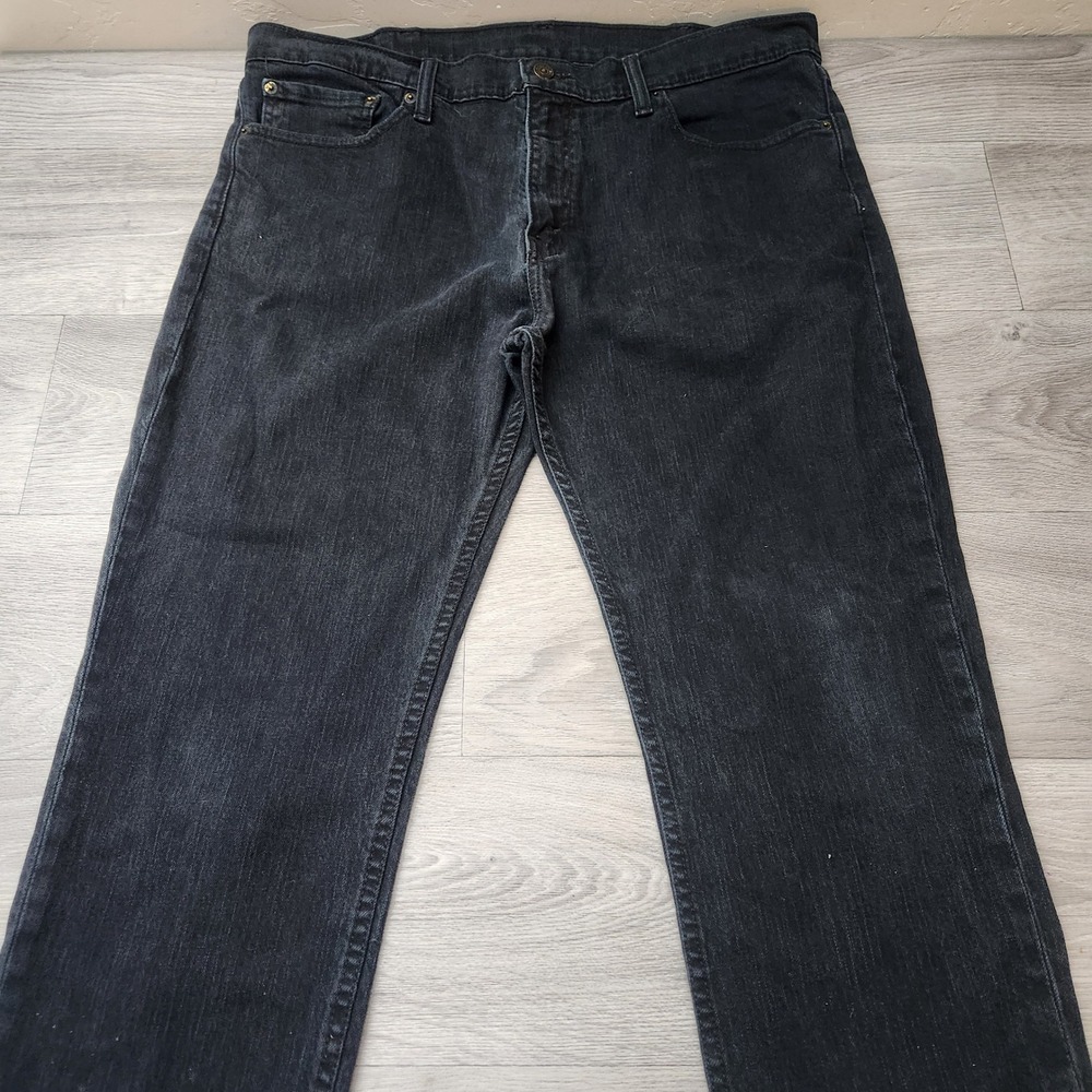 Levi's Black 511 Jeans Size‎ 38 Dark Wash Slim Fit Denim Casual Classic Timeless